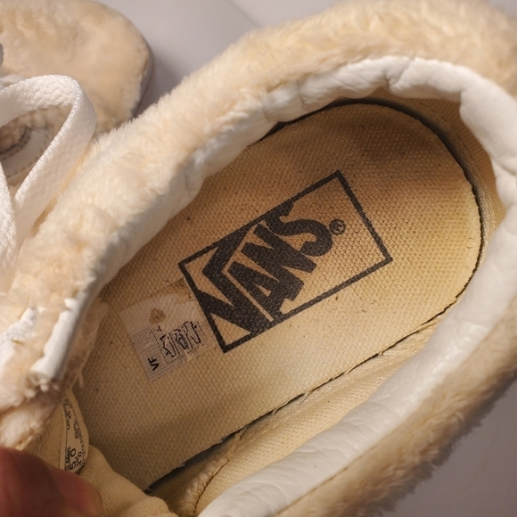 Vans Old Skool Sherpa Turtledove Sneakers Sz 6.5. - Picture 9 of 10